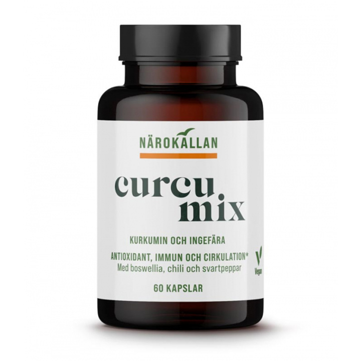 CurcuMix 60 kaps i gruppen Kosttilskud / Urter & Planter / Urter hos Rawfoodshop Scandinavia AB (1843)