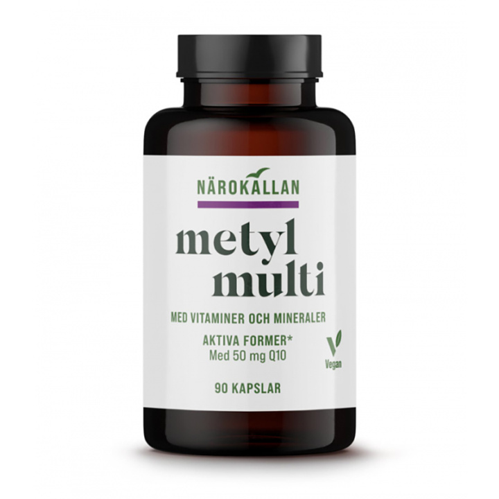 Metyl Multi 90 Kaps i gruppen Kosttilskud / Vitaminer / Multivitaminer hos Rawfoodshop Scandinavia AB (1848)