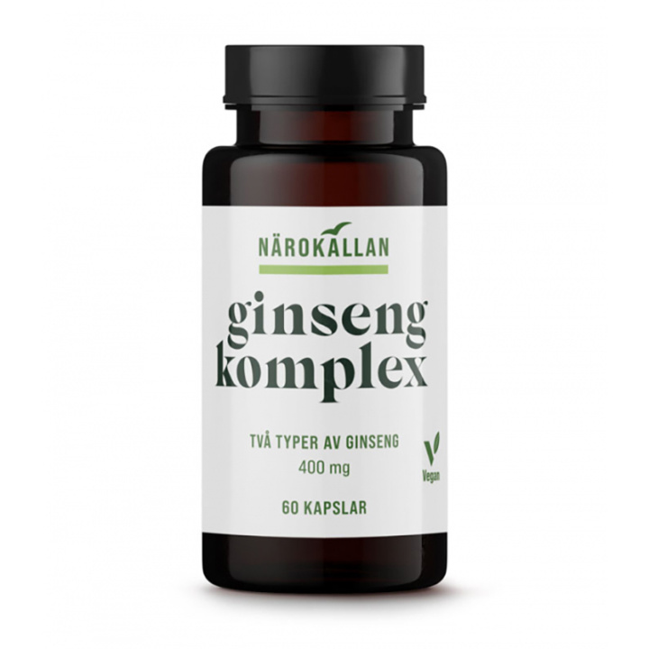 Ginseng Komplex i gruppen Kosttilskud / Urter & Planter hos Rawfoodshop Scandinavia AB (1863)