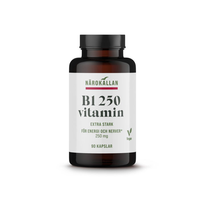 B1 250mg i gruppen Kosttilskud / Vitaminer / Vitamin B hos Rawfoodshop Scandinavia AB (1896)
