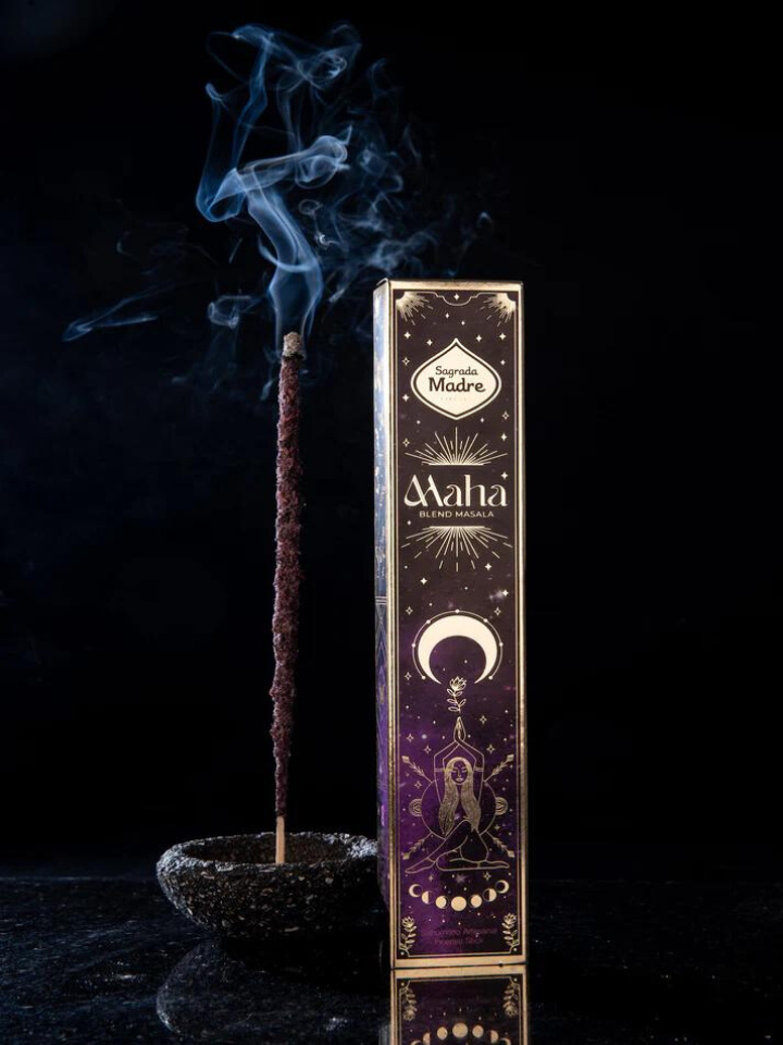 Maha Masala Blend røgelsespinde 8 stk i gruppen Hjem & Sjæl / Stemning & duft / Røgelse hos Rawfoodshop Scandinavia AB (194-01)