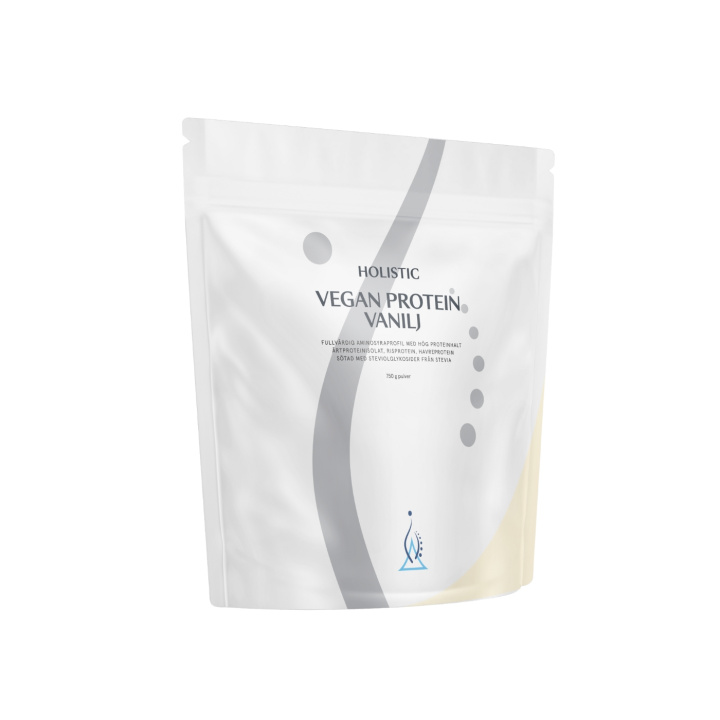 Vegansk Protein Vanilje 750g i gruppen Råvarer & Drikke / Helsekost / Proteinpulver hos Rawfoodshop Scandinavia AB (20091)