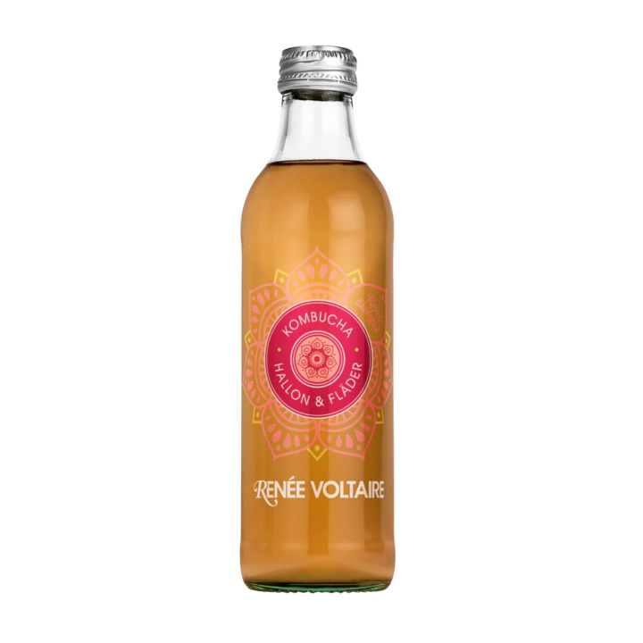 Kombucha Hindbær & Hyldeblomst ØKO 275ml i gruppen Råvarer & Drikke / Drikkevarer / Kombucha hos Rawfoodshop Scandinavia AB (2066)