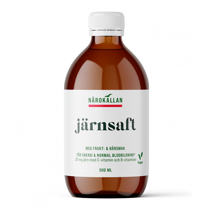 Jernsaft 500 ml i gruppen Kosttilskud / Mineraler / Andre mineraler hos Rawfoodshop Scandinavia AB (2125)