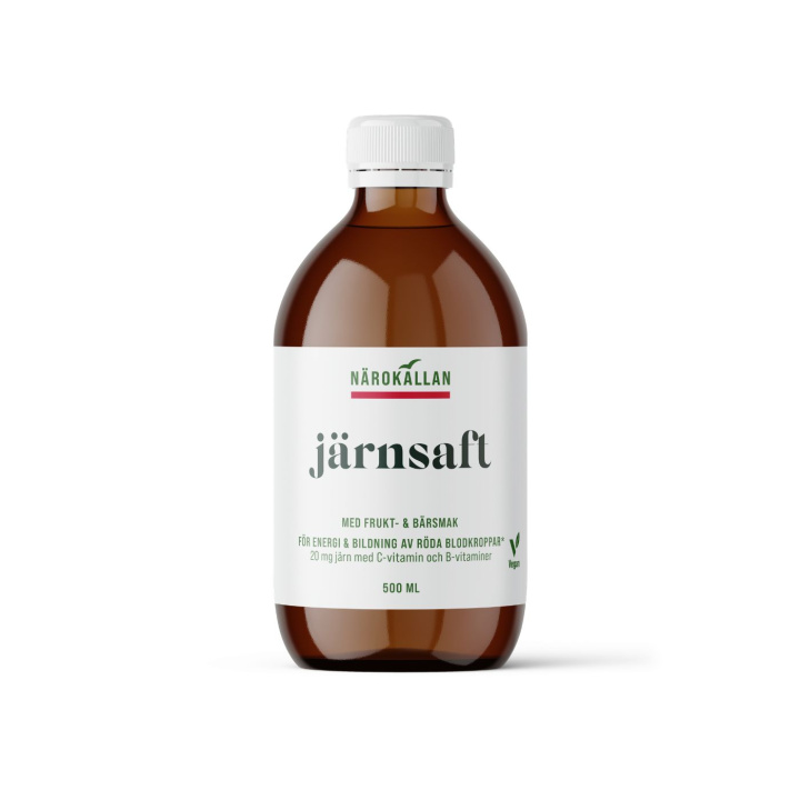 Jernsaft 500 ml i gruppen Kosttilskud / Mineraler / Andre mineraler hos Rawfoodshop Scandinavia AB (2125)