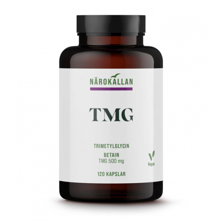 TMG 120kaps i gruppen Kosttilskud / Andre kosttilskud / Specialtilskud hos Rawfoodshop Scandinavia AB (2133)