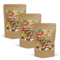 Frugt- & Nødmix Chokolade Cashew Skovbær ØKO 500g x 3 pakker