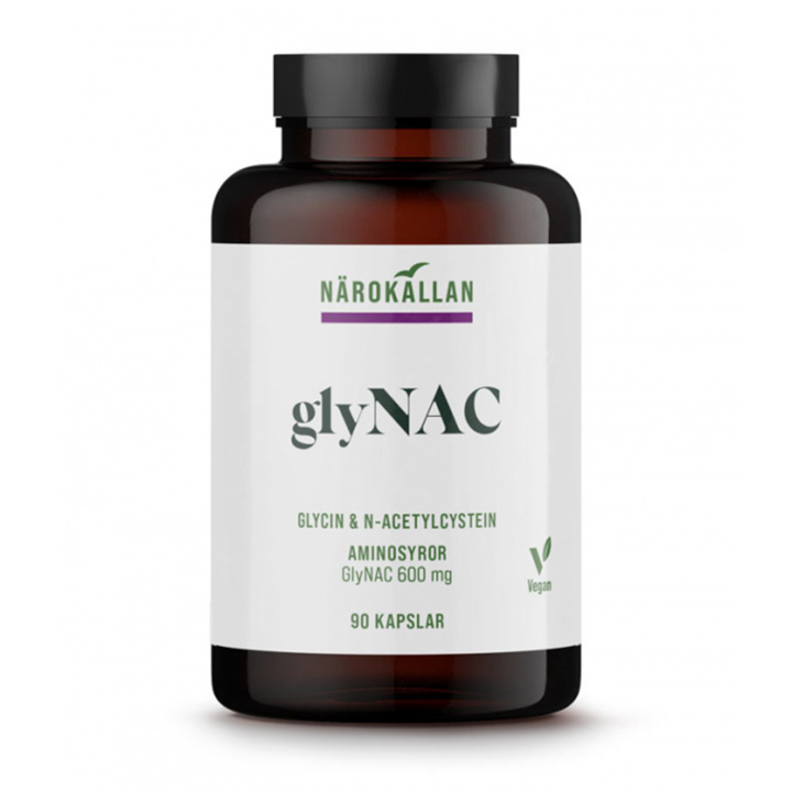 GlyNAC 90kaps i gruppen Kosttilskud / Proteiner & Aminosyrer / Aminosyrer hos Rawfoodshop Scandinavia AB (2139)