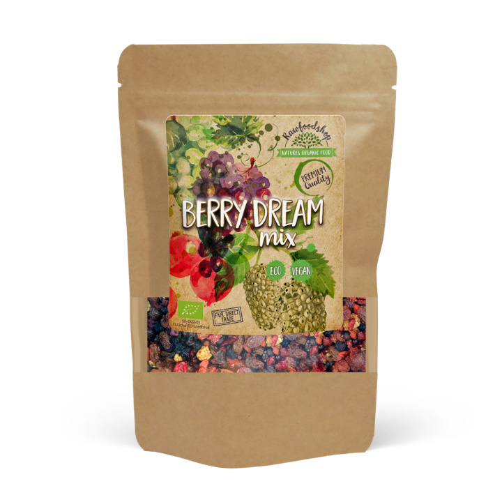 Berry Dream Mix ØKO 1kg i gruppen Råvarer & Drikke / Frugt & Frugtpulver / Anden Frugt og Bær hos Rawfoodshop Scandinavia AB (214131)