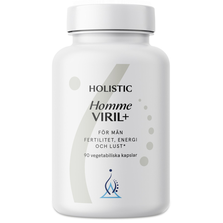 Holistic Homme Viril+ 90kaps i gruppen Kosttilskud / Andre kosttilskud / Specialtilskud hos Rawfoodshop Scandinavia AB (22053)