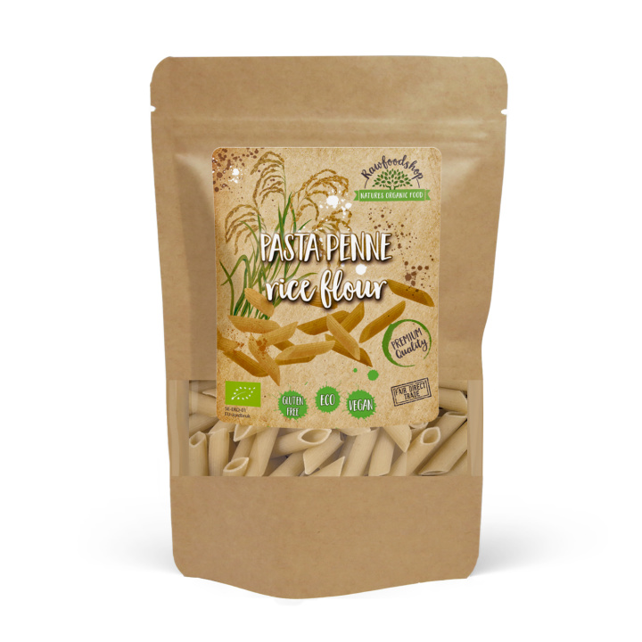 Pasta Penne Rismel ØKO 250g i gruppen Råvarer & Drikke / Spisekammer / Pasta & Nudler hos Rawfoodshop Scandinavia AB (22266-1)
