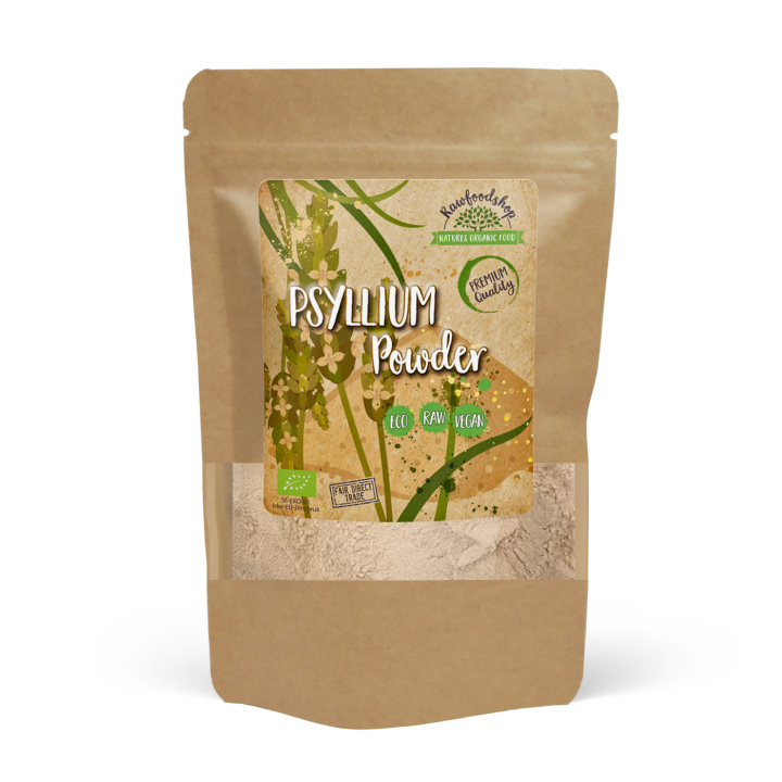 Psyllium Pulver ØKO 500g i gruppen Råvarer & Drikke / Bagning / Flere bageingredienser hos Rawfoodshop Scandinavia AB (235925)