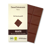Makri - Mørk Daddelchokolade 59% ØKO 85g