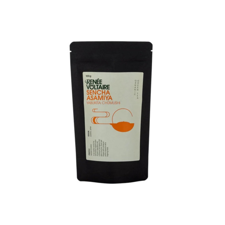 Sencha Asamiya - Yabukita, Chümushi ØKO 100g i gruppen Råvarer & Drikke / Drikkevarer / Te hos Rawfoodshop Scandinavia AB (2471)