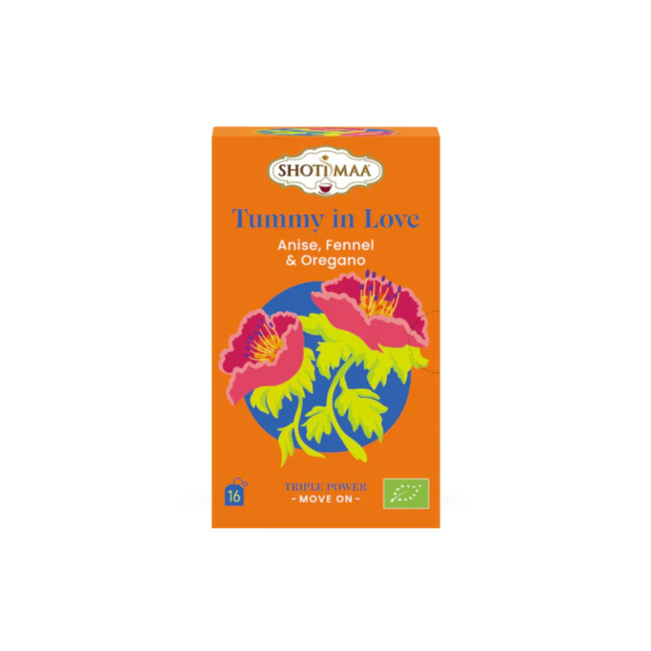 Anis, Fennikel & Oregano Infusion ØKO 16 x 2g i gruppen Råvarer & Drikke / Drikkevarer / Te hos Rawfoodshop Scandinavia AB (3133-10)