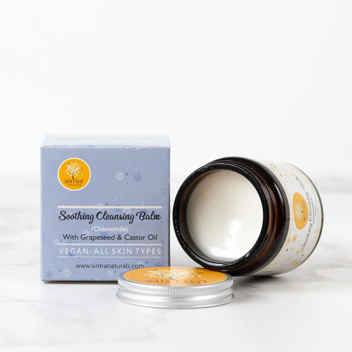 Cleansing Balm Kamille 120ml i gruppen Hud & Krop / Ansigt / Rengøring hos Rawfoodshop Scandinavia AB (330129)