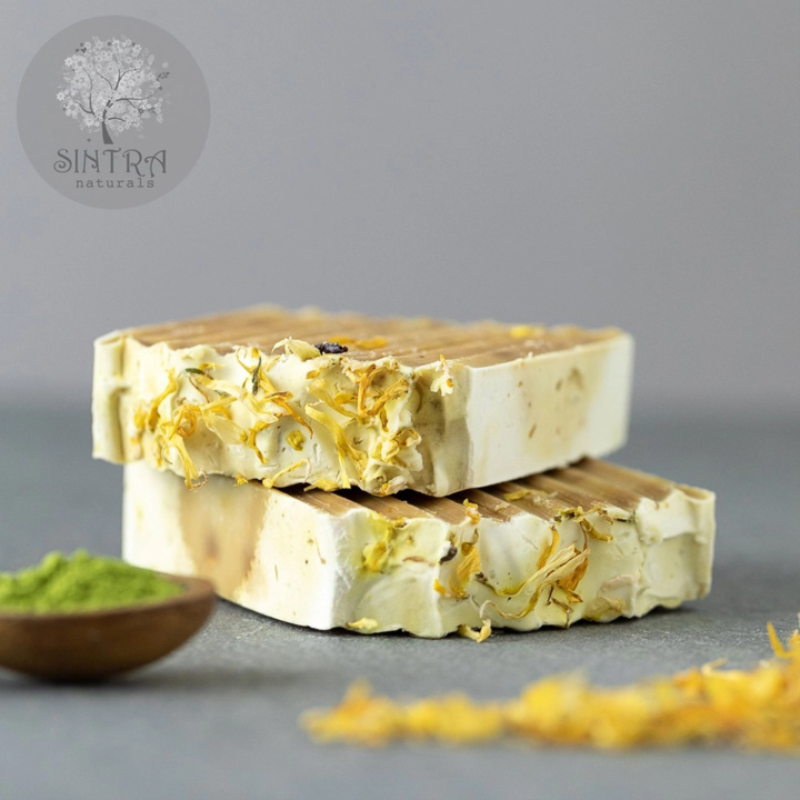 Sæbe Matcha 100g i gruppen Hud & Krop / Krop / Håndsæbe hos Rawfoodshop Scandinavia AB (340600)