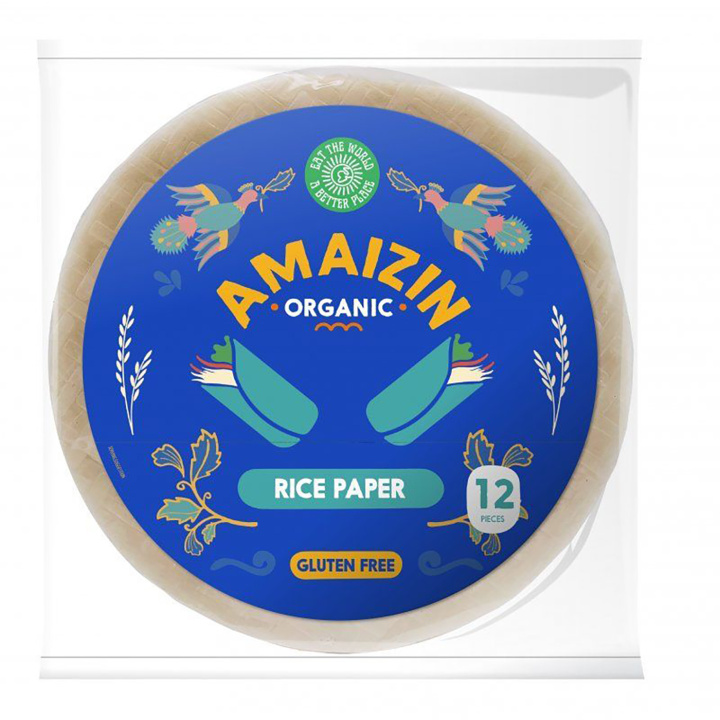 Amaizin Rispapir ØKO 100g i gruppen Råvarer & Drikke / Spisekammer / Ris & Korn hos Rawfoodshop Scandinavia AB (39800)