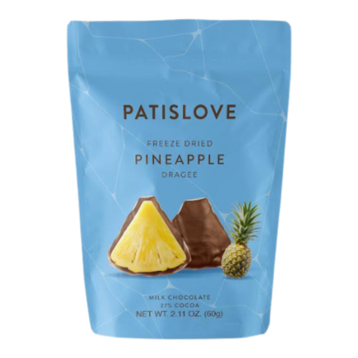 Frysetørret Ananas i Chokolade 60 g i gruppen Råvarer & Drikke / Frugt & Frugtpulver / Ananas hos Rawfoodshop Scandinavia AB (40002627)