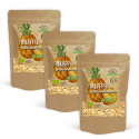 Ananas i Stykker Frysetørret ØKO 50g x 3 pakker