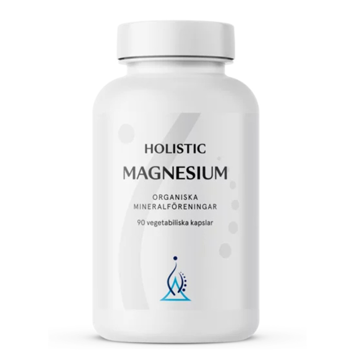 Holistic Magnesium 90kaps i gruppen Kosttilskud / Mineraler / Magnesium hos Rawfoodshop Scandinavia AB (4050)