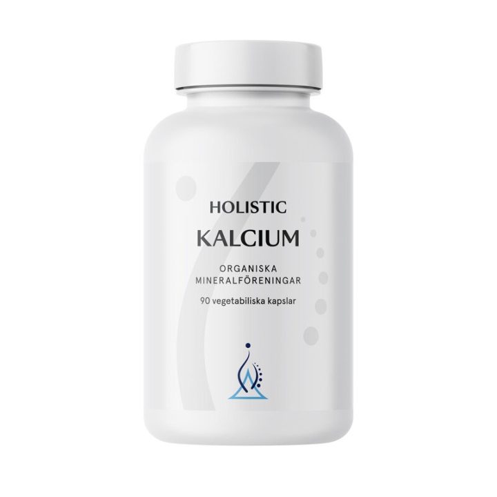 Holistic Calcium 90kaps i gruppen Kosttilskud / Mineraler / Andre mineraler hos Rawfoodshop Scandinavia AB (4060)