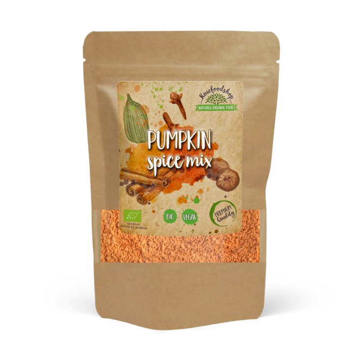 Pumpkin Spice Mix ØKO 100g i gruppen Råvarer & Drikke / Spisekammer / Krydderier & Salt hos Rawfoodshop Scandinavia AB (406501)