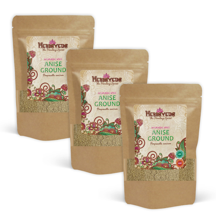 Anis Malet ØKO 50g x 3 pakker i gruppen Råvarer & Drikke / Spisekammer / Krydderier & Salt hos Rawfoodshop Scandinavia AB (406961-SET3)