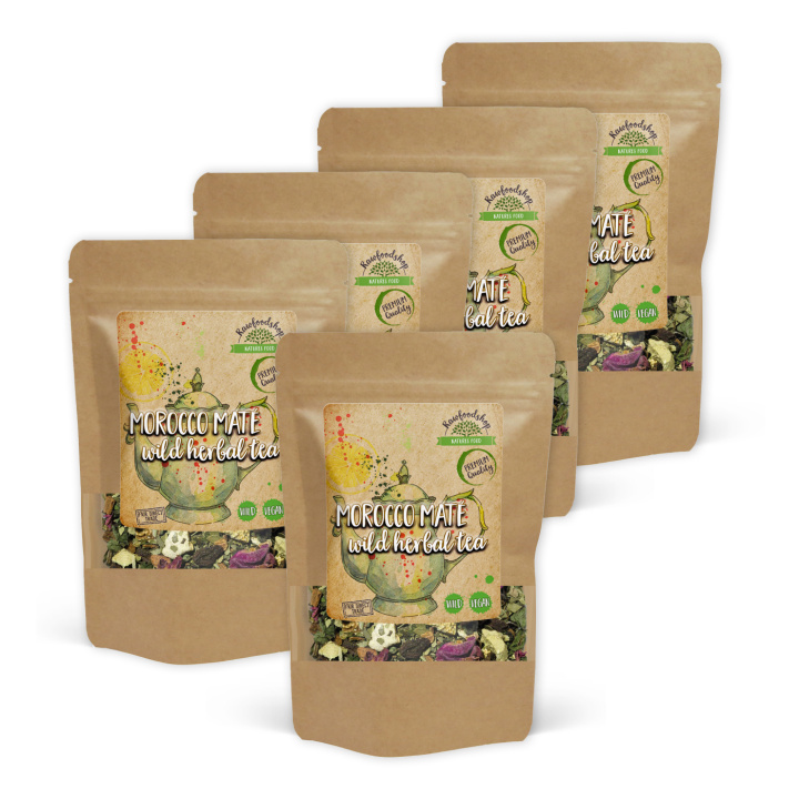 Marokko Maté te 100g x 5 pakker i gruppen OUTLET 20-80% hos Rawfoodshop Scandinavia AB (43162-SET5)