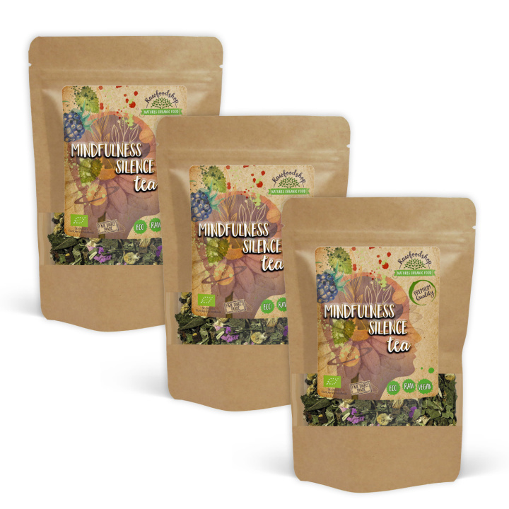 Mindfulness Silence Te ØKO 50g x 3 pakker i gruppen Råvarer & Drikke / Drikkevarer / Te hos Rawfoodshop Scandinavia AB (437145-SET3)