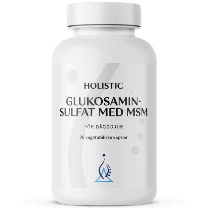 Holistic Glukosaminsulfat med MSM 90 kaps i gruppen Kosttilskud / Andre kosttilskud / MSM hos Rawfoodshop Scandinavia AB (50210)