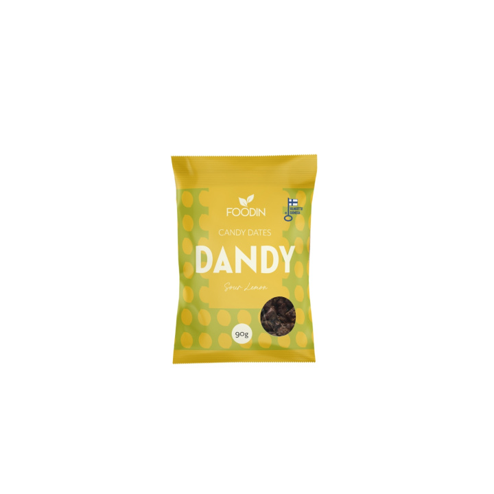 Dandy Dadler Sur Citron 90g i gruppen Råvarer & Drikke / Slik & Chokolade / Slik hos Rawfoodshop Scandinavia AB (6430048239607)