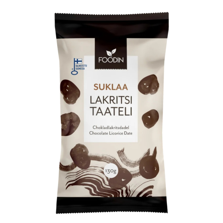 Dadler i Chokolade & Lakrids 130g i gruppen Råvarer & Drikke / Slik & Chokolade / Slik hos Rawfoodshop Scandinavia AB (6440004600839)