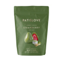 Jordbær i Hvid Chokolade & Matcha 80g
