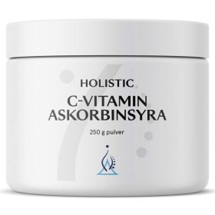 Holistic C-vitamin Askorbinsyre 250g i gruppen Kosttilskud / Vitaminer / Vitamin C hos Rawfoodshop Scandinavia AB (6603)