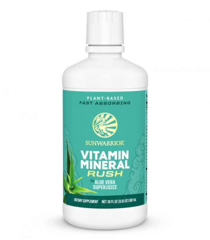 Sunwarrior Vitamin Mineral Rush med Aloe Vera 887ml i gruppen Kosttilskud / Mineraler / Mineralkompleks hos Rawfoodshop Scandinavia AB (715)