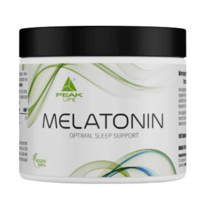 Melatonin Søvnstøtte 180 tabletter i gruppen Kosttilskud / Anvendelsesområde / Lyst & Energi hos Rawfoodshop Scandinavia AB (75612)