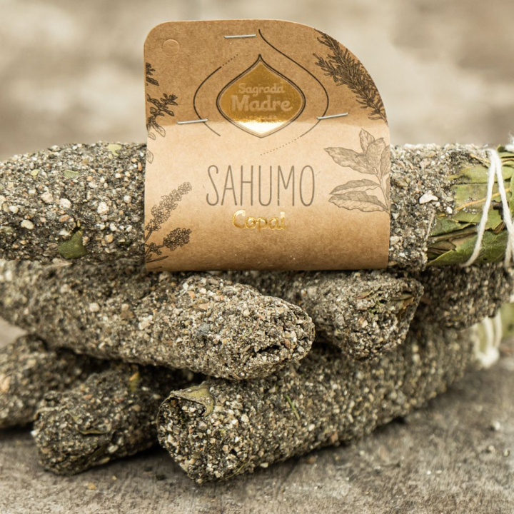 Sahumo Smudge Stick Copal 1 stk i gruppen Hjem & Sjæl / Stemning & duft / Røgelse hos Rawfoodshop Scandinavia AB (78-01)
