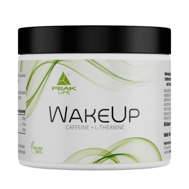 WakeUp Energi & Fokus 60 kapsler i gruppen Kosttilskud / Anvendelsesområde / Lyst & Energi hos Rawfoodshop Scandinavia AB (78539)