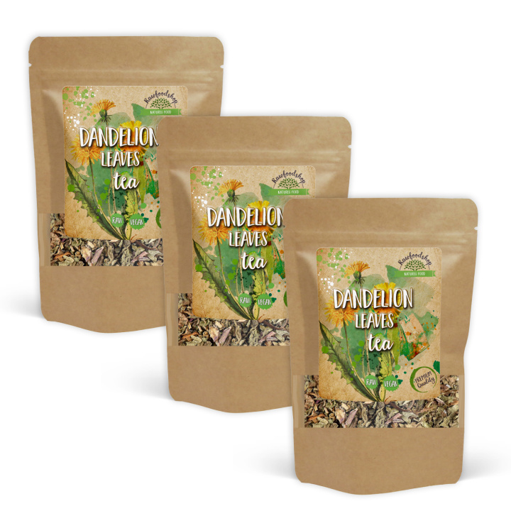 Mælkebøtteblade Te 125g x 3 pakker i gruppen Råvarer & Drikke / Drikkevarer / Te hos Rawfoodshop Scandinavia AB (82430125-SET3)