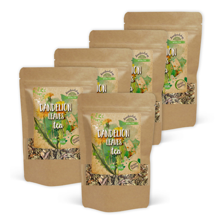 Mælkebøtteblade Te 125g x 5 pakker i gruppen Råvarer & Drikke / Drikkevarer / Te hos Rawfoodshop Scandinavia AB (82430125-SET5)
