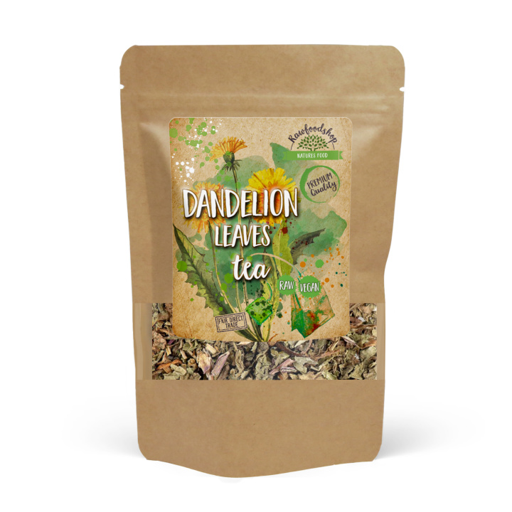 Mælkebøtteblade Te 125g i gruppen Råvarer & Drikke / Drikkevarer / Te hos Rawfoodshop Scandinavia AB (82430125)