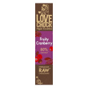 Chokolade Fruity Cranberry 80% ØKO 40g