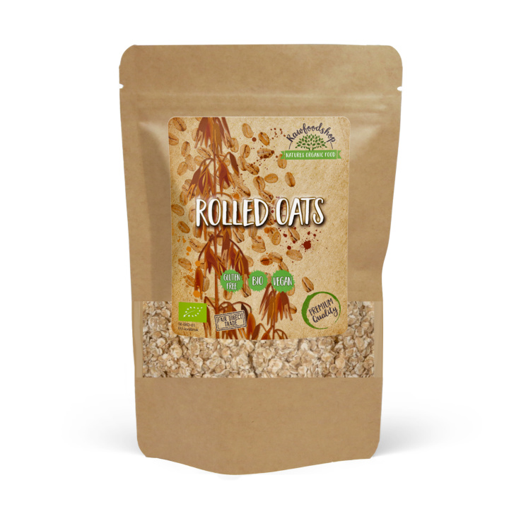 Havregryn Glutenfri ØKO 1kg i gruppen Råvarer & Drikke / Bagning / Gryn & Flager hos Rawfoodshop Scandinavia AB (AB0061)