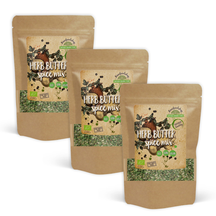 Kryddersmørkrydderi ØKO 50g x 3 pakker i gruppen Råvarer & Drikke / Spisekammer / Krydderier & Salt hos Rawfoodshop Scandinavia AB (AB056-SET3)