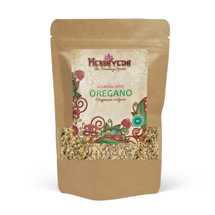 Oregano ØKO 100g i gruppen Råvarer & Drikke / Spisekammer / Krydderier & Salt hos Rawfoodshop Scandinavia AB (AB0591)