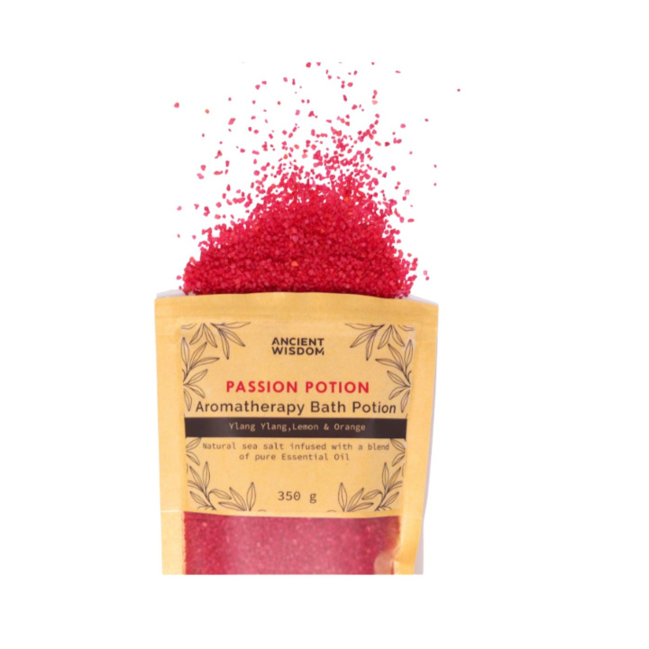 Badesalt Passion 350g i gruppen OUTLET 20-80% / Hud & Krop 20-50% / Kampanj- Hud & krop hos Rawfoodshop Scandinavia AB (ABPCUL04)