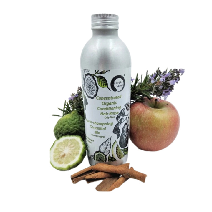 Koncentreret Hårskylning Fedtet Hår ØKO 200ml i gruppen Hud & Krop / Hår / Shampoo & Balsam hos Rawfoodshop Scandinavia AB (ASG1)