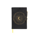 Dagbog Astrologi med Kuglepen Sort Obsidian