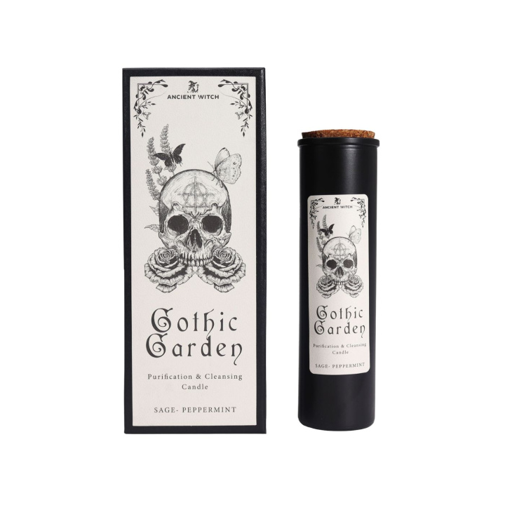 Lys Purification – Gothic Garden i gruppen Hjem & Sjæl / Stemning & duft / Duftlys hos Rawfoodshop Scandinavia AB (AWTPC-01)